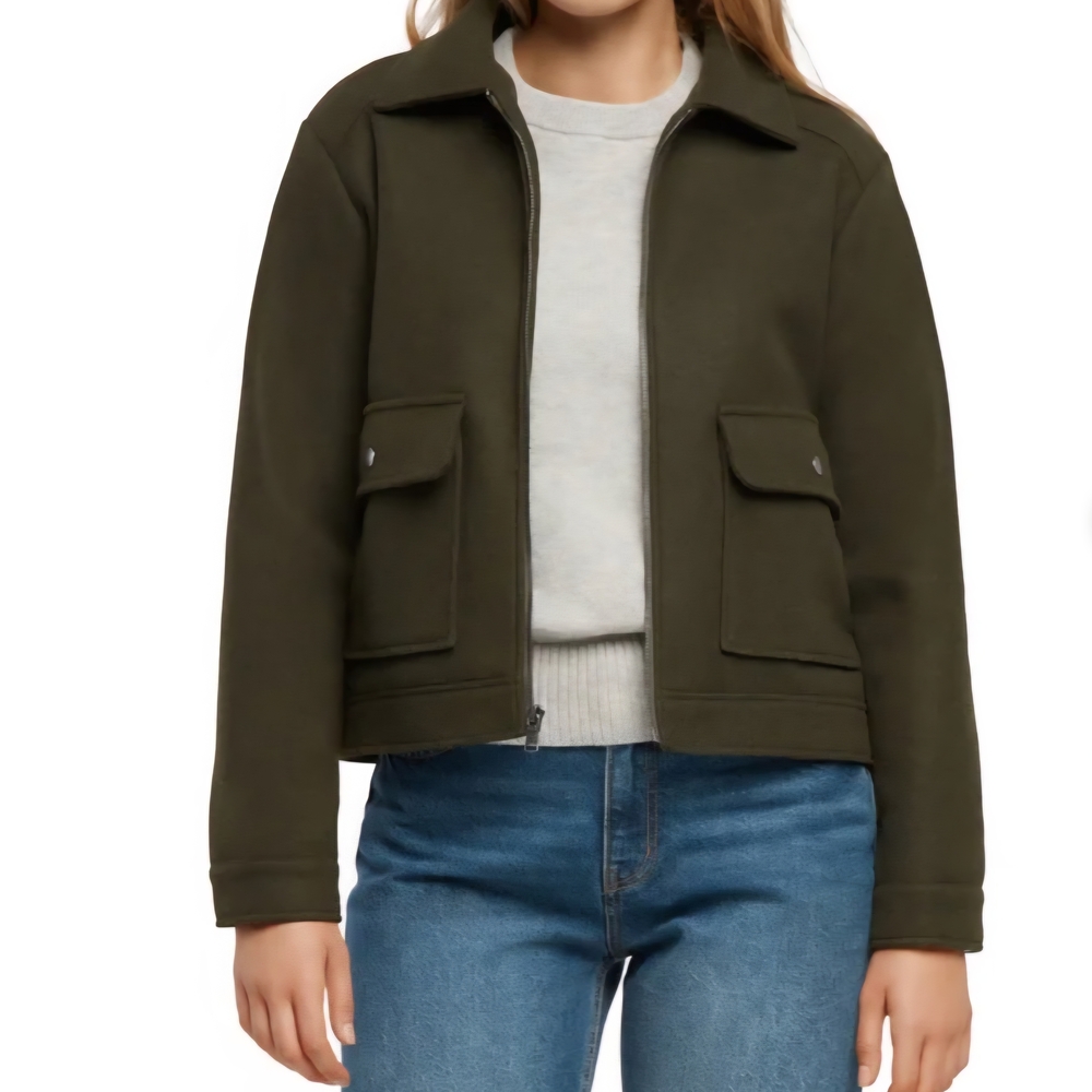 Banana Republic Women's Green Polyester Jacket Size M - Picture 4 of 8